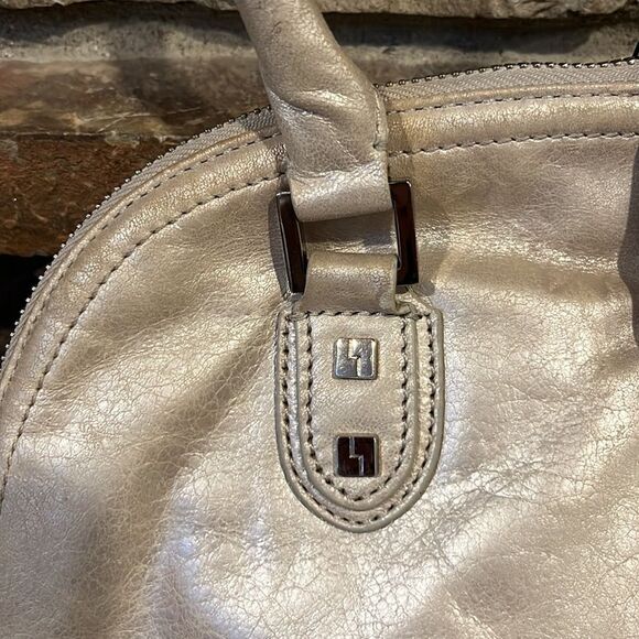 LAMB by Gwen Stefani Pearl Leather Bowling Bag and Matching Wallet - Picture 11 of 16